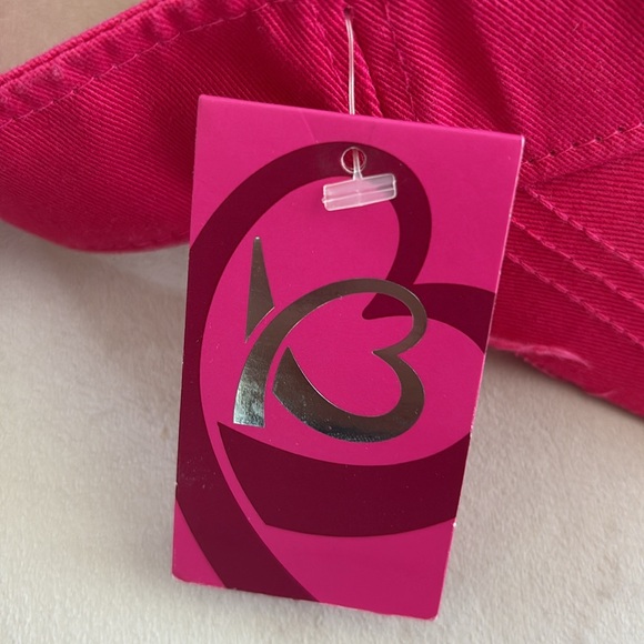 KBETHOS Visor Pink Bling Cross - Picture 5 of 8